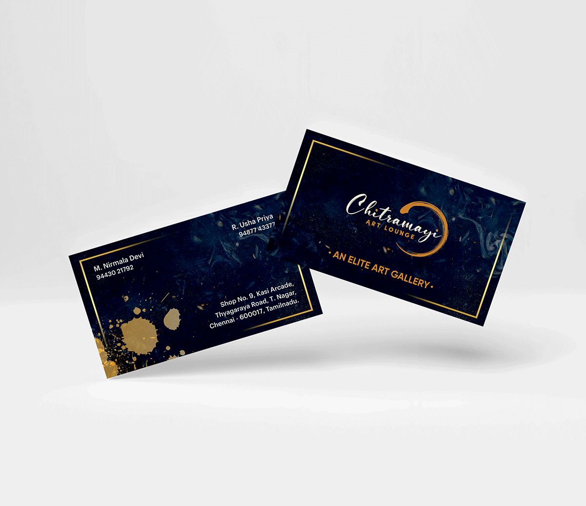 chitramayieart-business cards